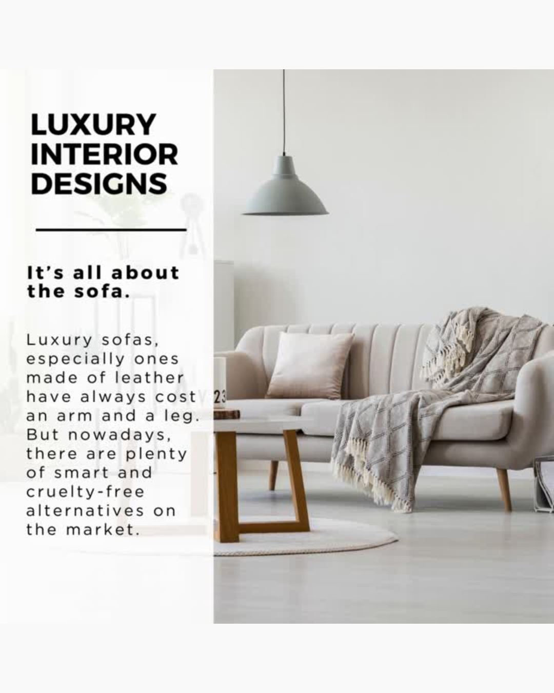 Luxury interiors with a comfortable sofa is hard to beat☺️