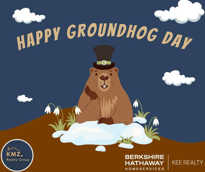 The groundhog has spoken — 6 more weeks of winter ❄️