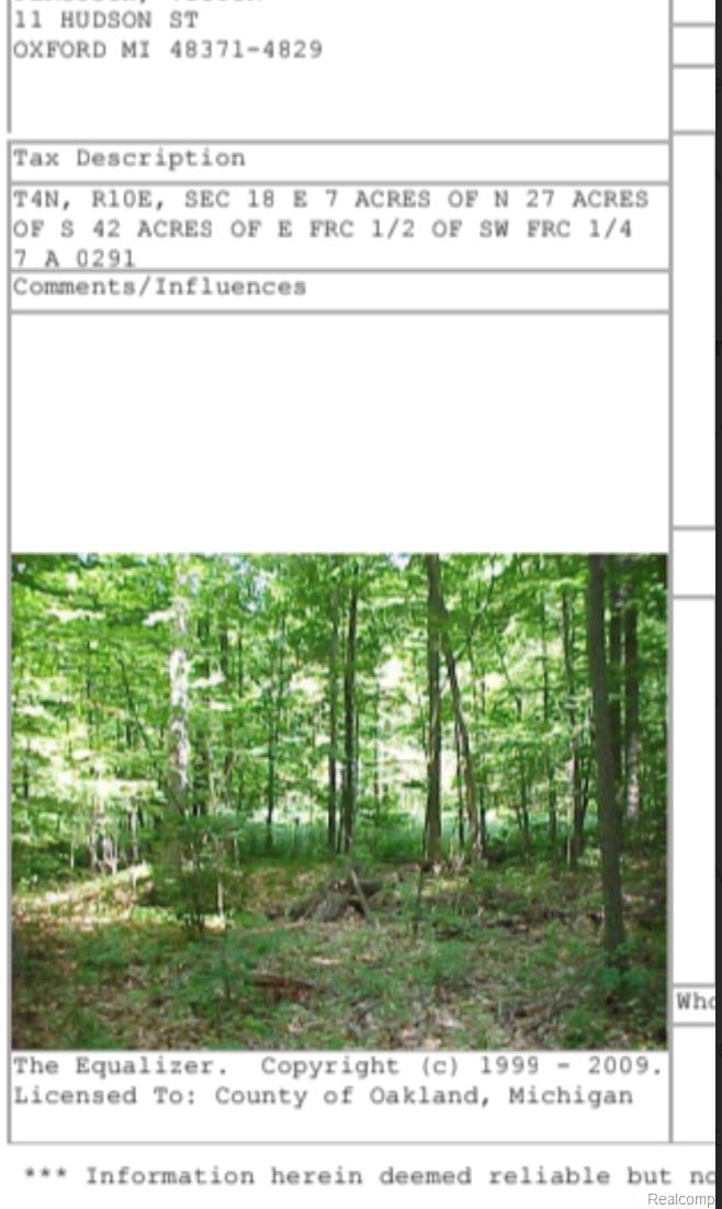 0000 0000, Lake Orion Village, MI, 48360